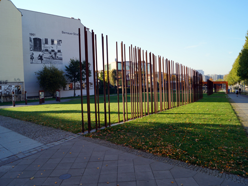 Mauerradweg Berlin Oktober 2018