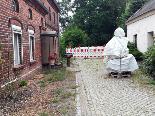 Brücke an der Brandmühle war leider gesperrt