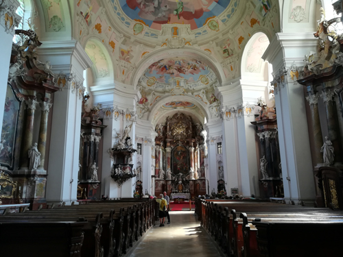 Stift Engelhartszell Trappistenkloster Rokokokirche