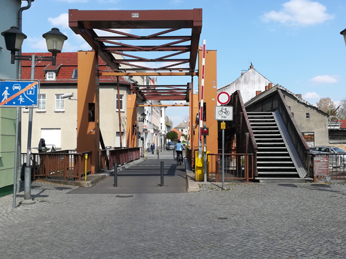 Havelstadt Zehdenick Doppelzugklappbrücke