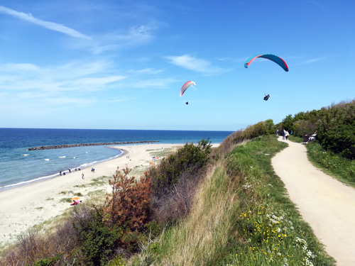 Steilküste zwischen Wustrow und Ahrenshoop