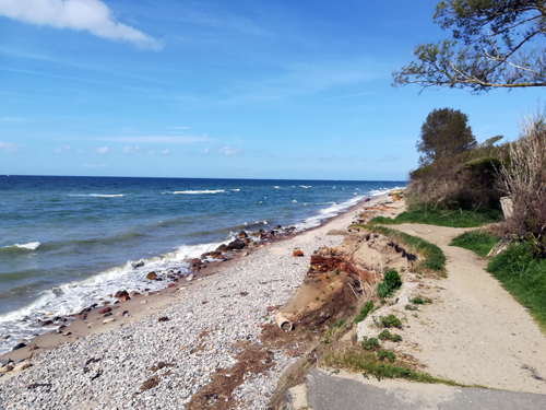 Ostseeküsten-Radweg - Strand bei Rerik