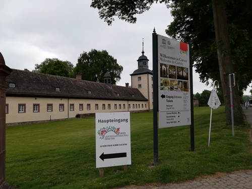 Weser Radweg - UNESCO Weltkulturerbe Schloss Corvey