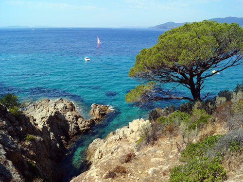 Côte d’Azur - La Croix Valmer - zum Cap Lardier