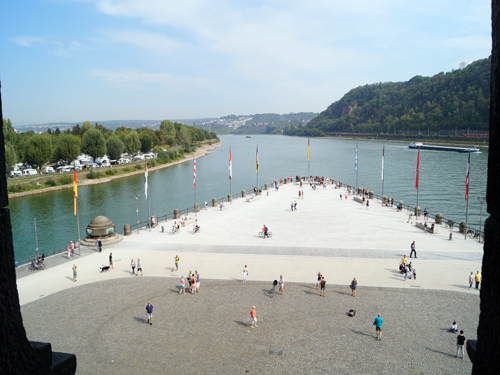 Mosel -Koblenz - Deutsches Eck