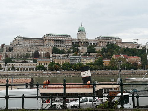 Der Budapester Burgpalast - Budapester Burg