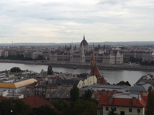 Budapest das Parlamentsgebäude von Ungarn