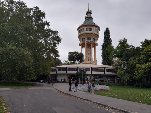 Budapest Donauinsel - der Wasserturm - 2022